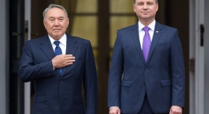 Duda i Nazarbajew chcą rozwoju stosunków gospodarczych między Polską a Kazachstanem
