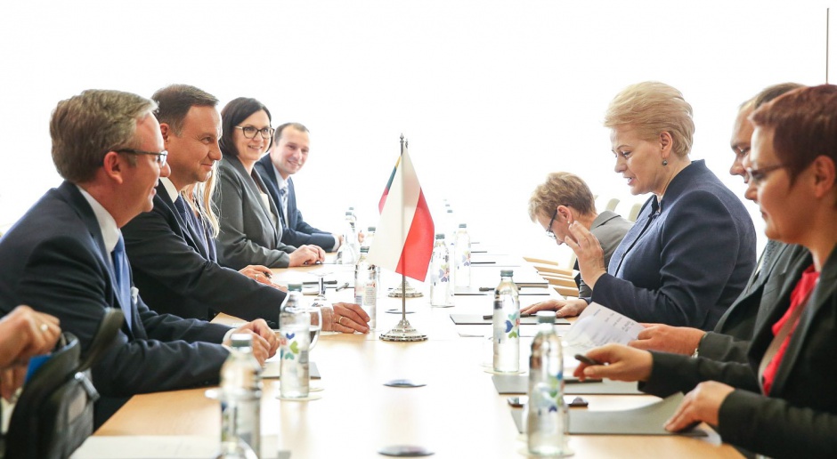 Forum w Chorwacji: Andrzej Duda rozmawiał z prezydent Litwy