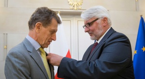 Ambasador Francji w Polsce Pierre Buhler uhonorowany odznaką Bene Merito 