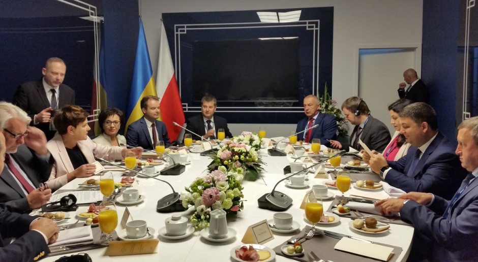 Rozpoczęło się spotkanie premier Szydło z premierem Ukrainy