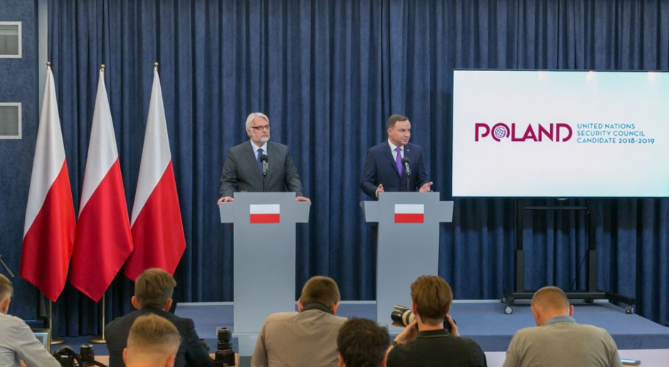 MSZ inauguruje kampanię członkostwa Polski do RB ONZ