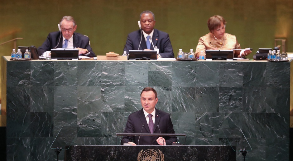 71. sesja ZO ONZ, Duda: Fundamentem zrównoważonego rozwoju jest odpowiedzialność i solidarność