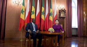Premier Beata Szydło spotkała się z prezydentem Senegalu