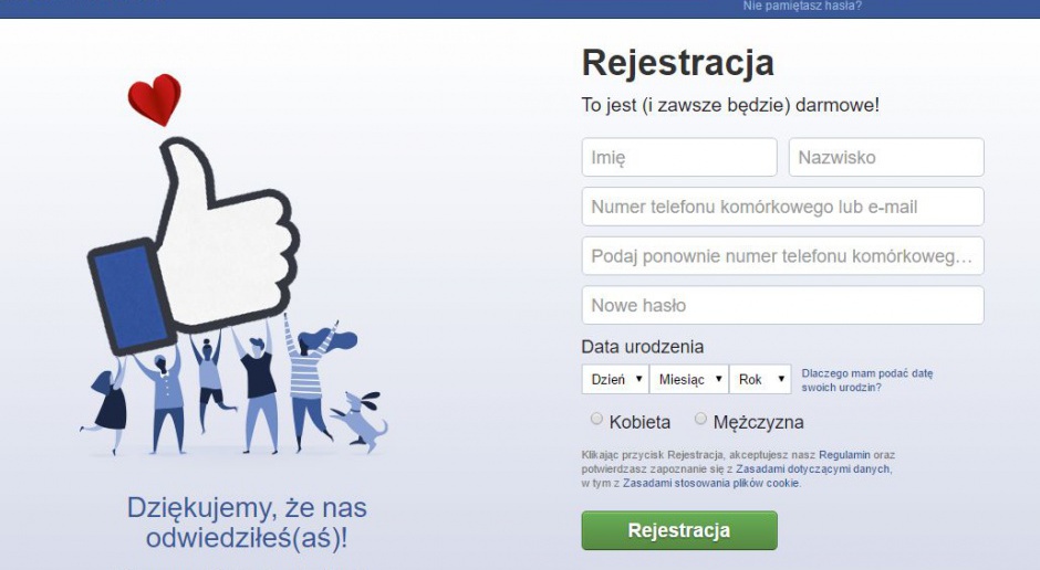 Narodowcy spotkają się z przedstawicielami Facebooka w Polsce