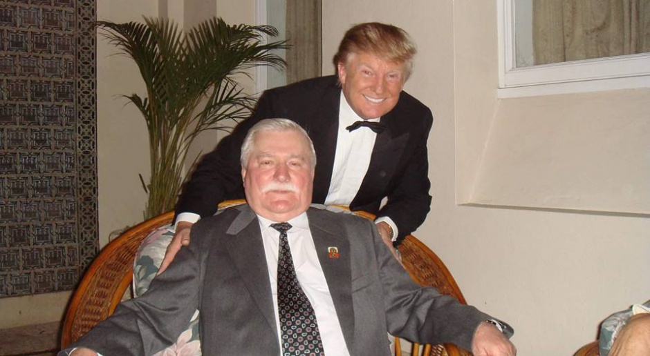 Wałęsa zrelacjonował spotkanie z Trumpem. Politycy rozmawiali w 2010 roku