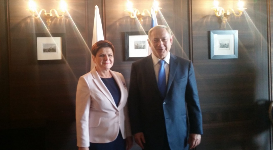 Izrael: Szydło spotkała się z premierem Izraela Benjaminem Netanjahu