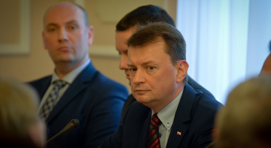 Błaszczak: Jeśli opozycja nie opuści sali posiedzeń Sejmu, obrady będą w Sali Kolumnowej