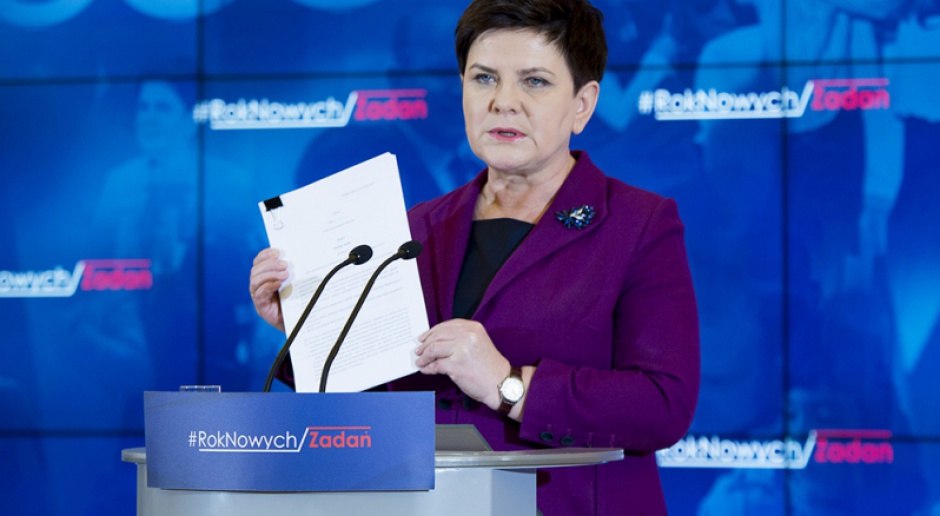 Przegląd ministerstw, Bochenek: Premier Szydło wyznacza ministrom priorytety na 2017 r.