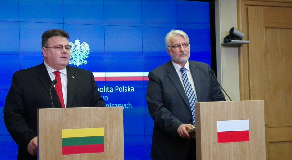 Szefowie MSZ Polski i Litwy o sprawach do rozwiązania w dwustronnych relacjach 