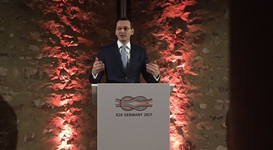 Gospodarka. G20: Morawiecki odwiedził niemieckie Wiesbaden