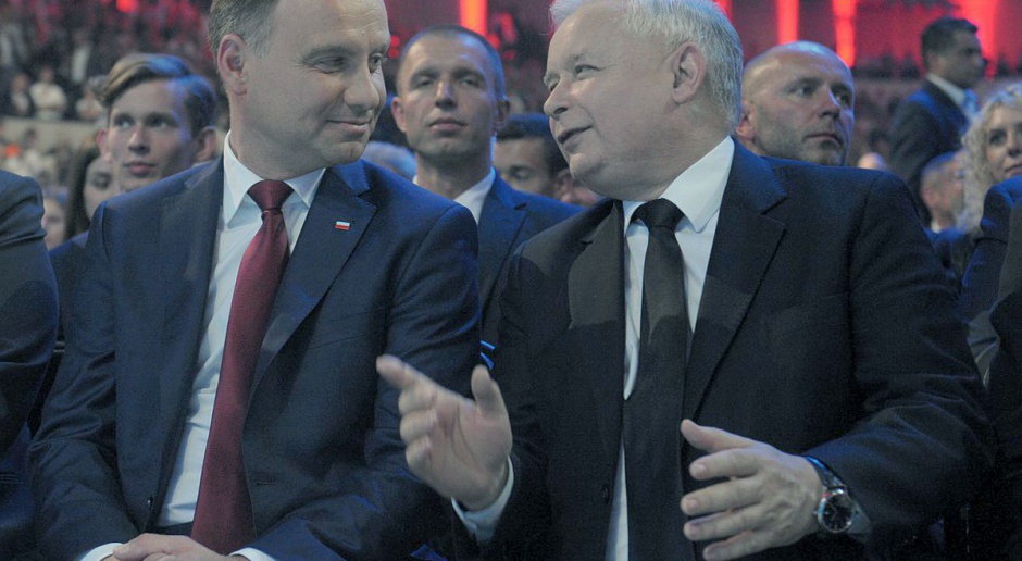 Jarosław Kaczyński i Andrzej Duda wybrani najbardziej wpływowymi prawnikami