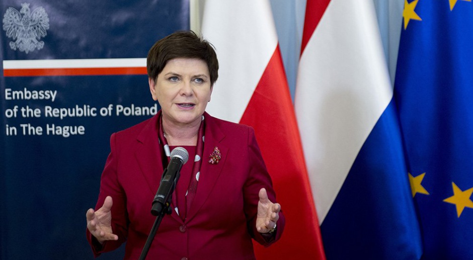 Beata Szydło: Polska i Holandia wspólnie będą bronić wspólnego rynku 