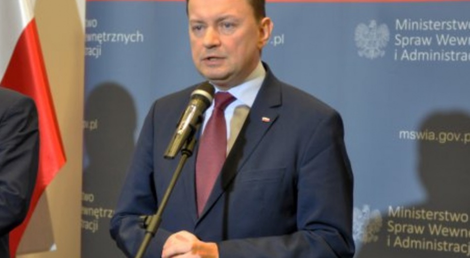 Wypadek Beaty Szydło, Mariusz Błaszczak: Kolumna premier jechała prawidłowo