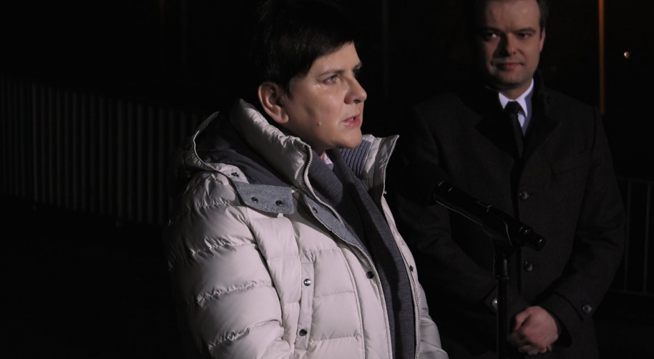 Premier Beata Szydło po wyjściu ze szpitala: Dziękuję tym, którzy nas ratowali 