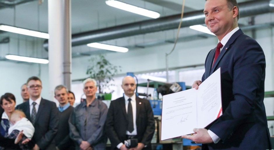 Andrzej Duda podpisał nowelizację ustawy o swobodzie działalności gospodarczej