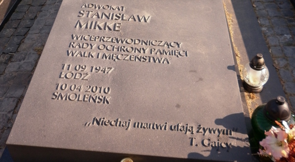 Katastrofa w Smoleńsku, ekshumacje: Ekshumowano ciało Stanisława Mikkego