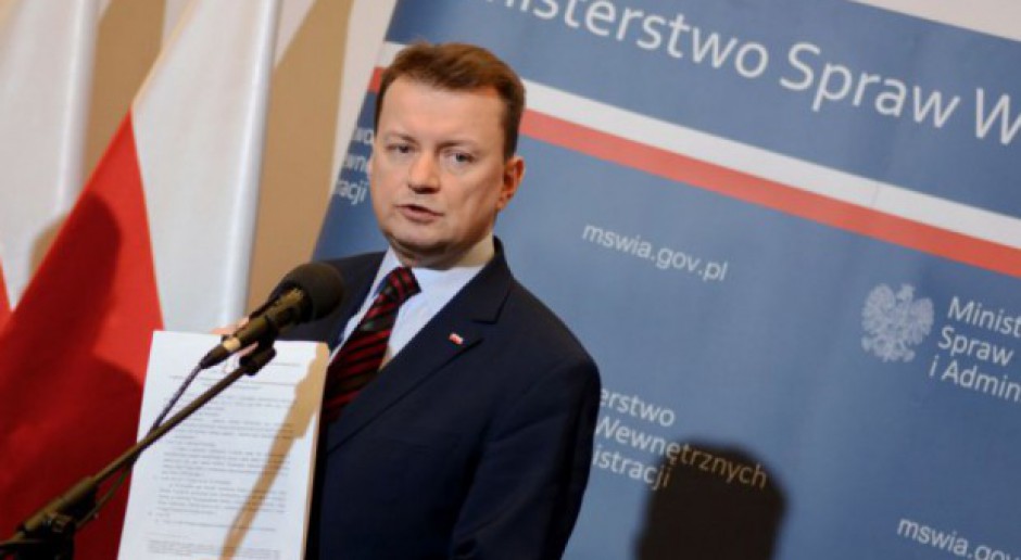 Mariusz Błaszczak: Rząd nie narazi bezpieczeństwa Polaków, nie będziemy przyjmować emigrantów