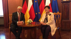 W Warszawie spotkanie premier Beaty Szydło z prezydentem Niemiec