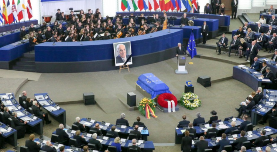 Prezydent Duda w Strasburgu pożegnał kanclerza Kohla. &quot;Był wielkim człowiekiem i politykiem&quot;