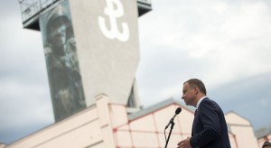 Prezydent Duda złożył wieniec przed Pomnikiem Ofiar Rzezi Woli