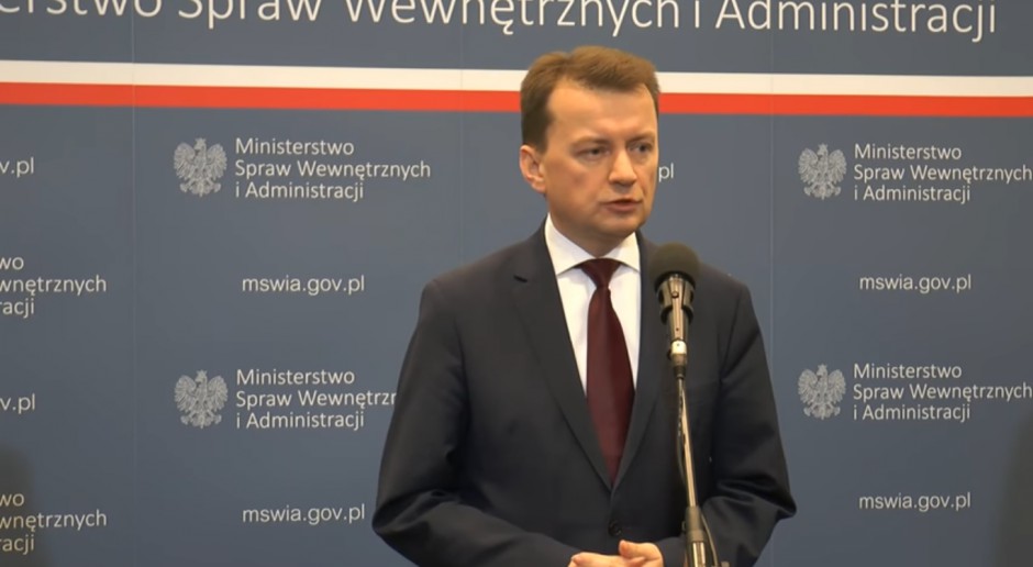 MSWiA: Nie ma rekomendacji ws. wprowadzenia stopnia alarmowego w Polsce