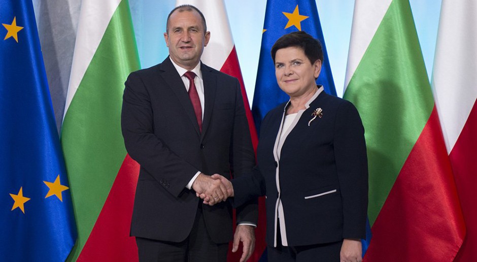 Premier Beata Szydło spotkała się z prezydentem Bułgarii