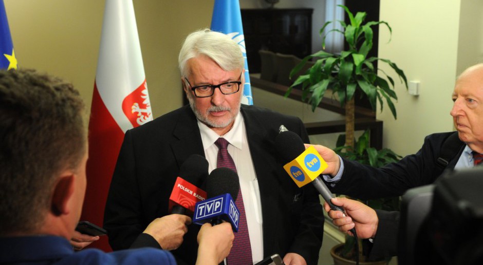 Witold Waszczykowski: Partnerstwo z Ukrainą kluczowym zadaniem polityki zagranicznej