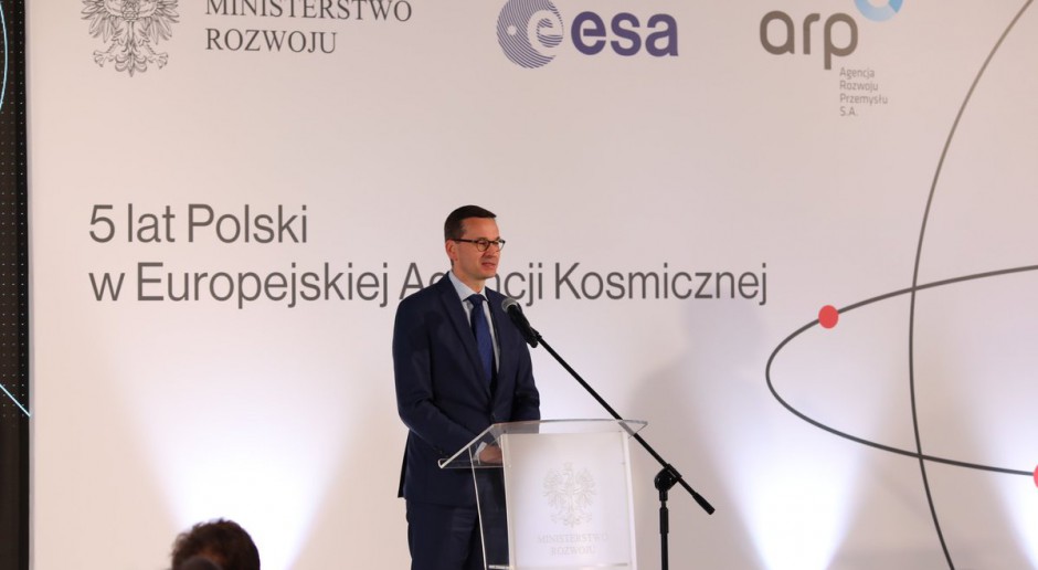 Mateusz Morawiecki: Większa pula środków na przemysł kosmiczny
