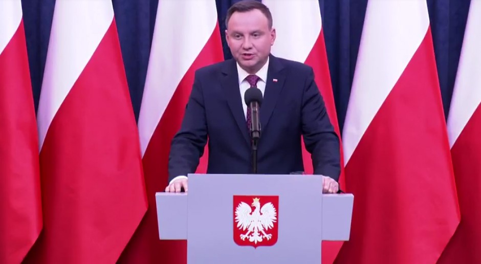 Andrzej Duda: Podjąłem decyzję o podpisaniu ustaw o KRS i SN