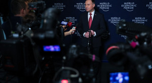 Relacje polsko-amerykańskie i problemy na Bliskim Wschodzie. Andrzej Duda podsumował środowe spotkania w Davos