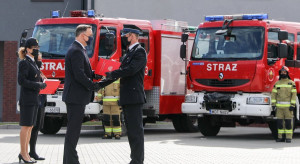 Prezydent Duda przekazał promesy strażakom