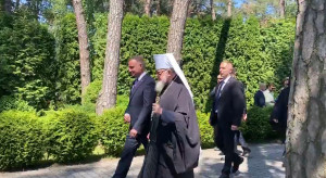 Prezydent odwiedził klasztor prawosławny na Świętej Górze Grabarce